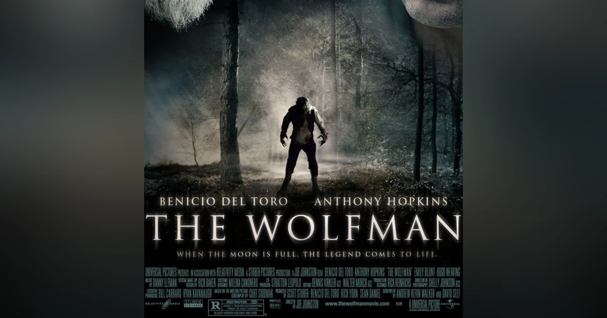 31 Days of Horror, 2023: Day 2 - The Wolfman (2010)