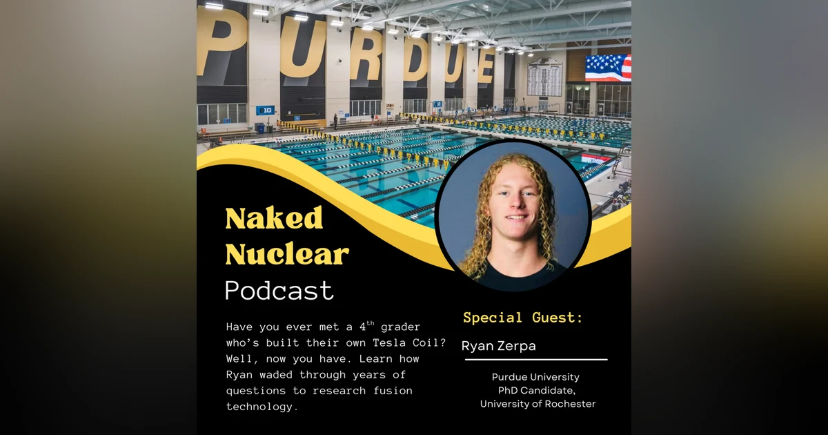 Swimming through Fusion Research: Student Spotlight with Ryan Zerpa
