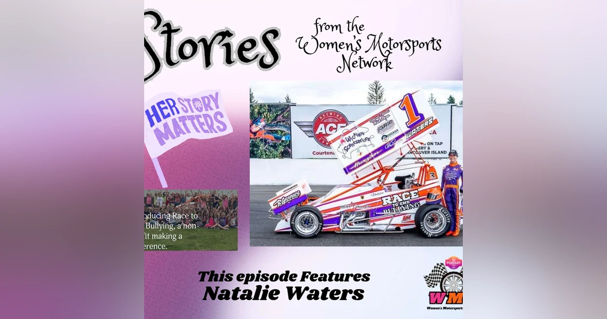 Sprint Car Driver Natalie Waters Uses Racing to Fight Bullying