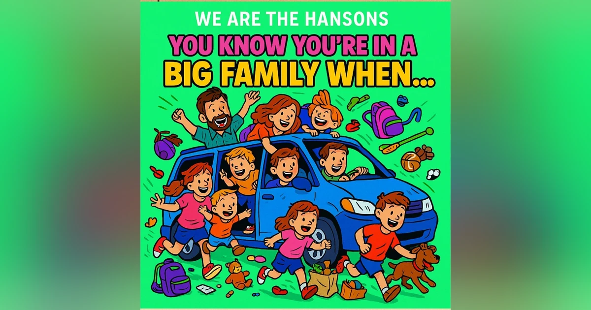 You Know You're in a Big Family When… (The Chaos Is Real!)