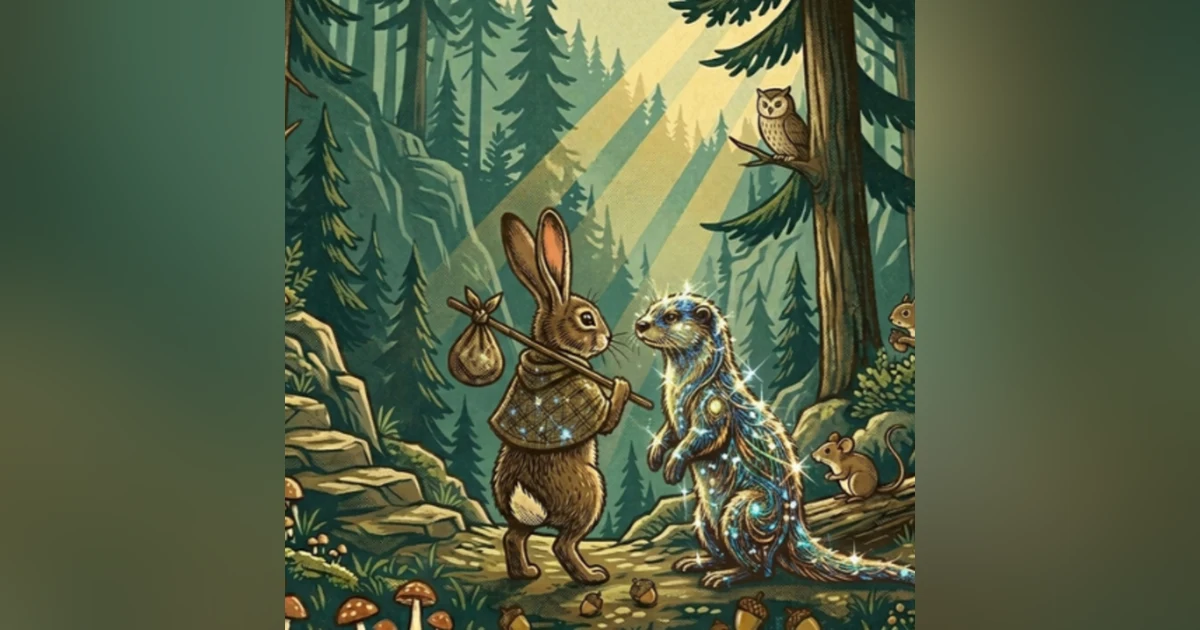 The Rabbit and the Otter |兔子和水獭 | Bilingual Bedtime Story (English & Mandarin Chinese) 英中双语故事