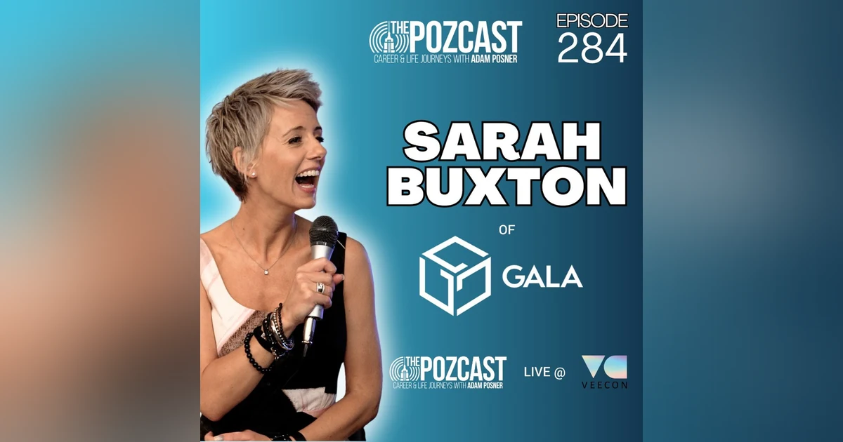 Sarah Buxton: Building the Future of Web3 Gaming and Music at Gala: Live from Veecon