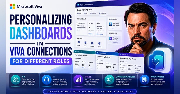 image for Personalizing Dashboards in Viva Connections for Different Roles