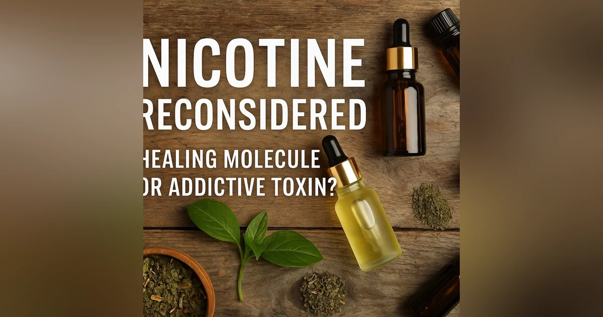 Nicotine Reconsidered: Healing Molecule or Addictive Toxin?