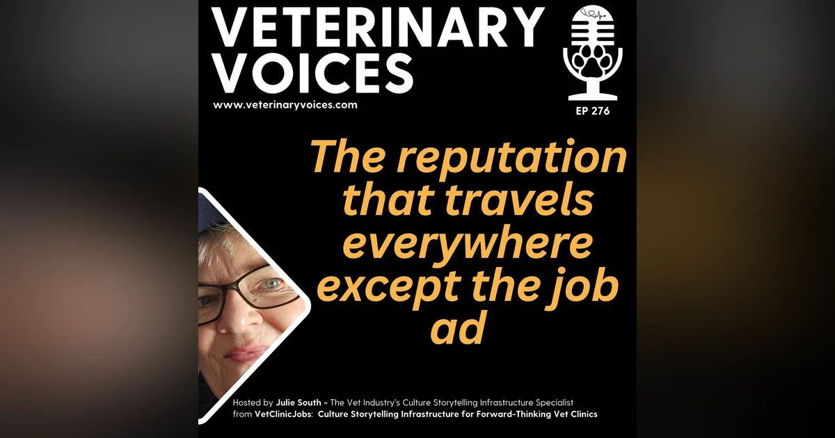The reputation that travels everywhere except the job ad - ep. 276