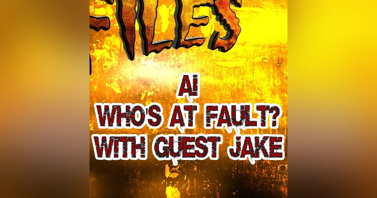 S383: The dangerous path of AI. Who's at fault? With guest Jake.