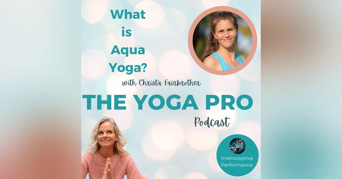 What is Aqua Yoga with Christa Fairbrother
