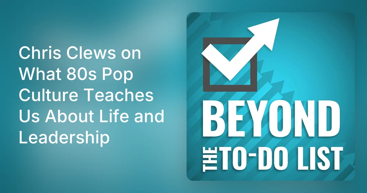 Chris Clews on What 80s Pop Culture Teaches Us About Life and Le…