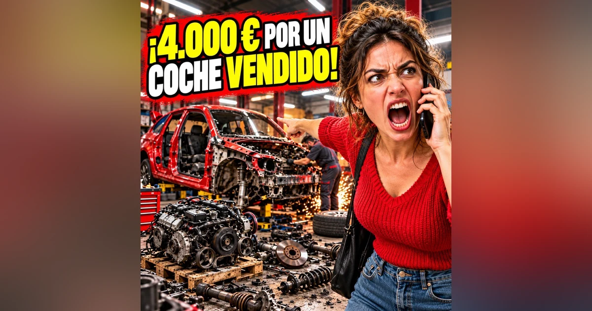 Le cobran 4.000 € por un coche que ya vendió y explota