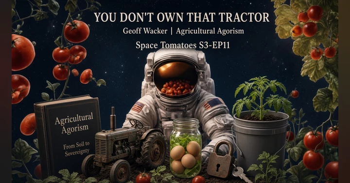 image for You Don't Own That Tractor: Agricultural Agorism with Geoff Wacker S3-EP11