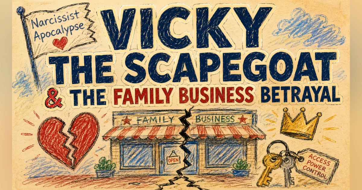 Vicky the Scapegoat & The Family Business Betrayal