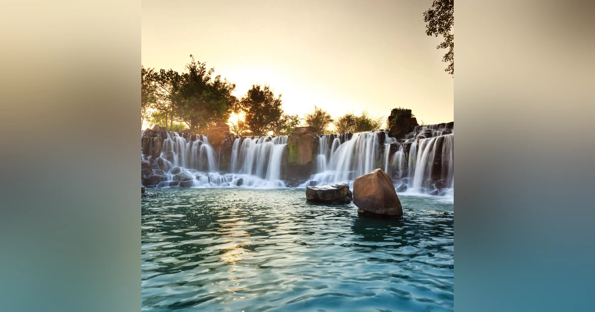 8 Hours of Calming Rivers and Waterfalls White Noise for Relaxation, Meditation, Sleep, Focus, Concentration, Work, and Stress Relief