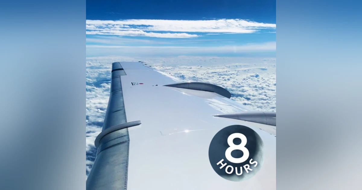 Airplane White Noise for Sleeping or Studying (8 Hours)