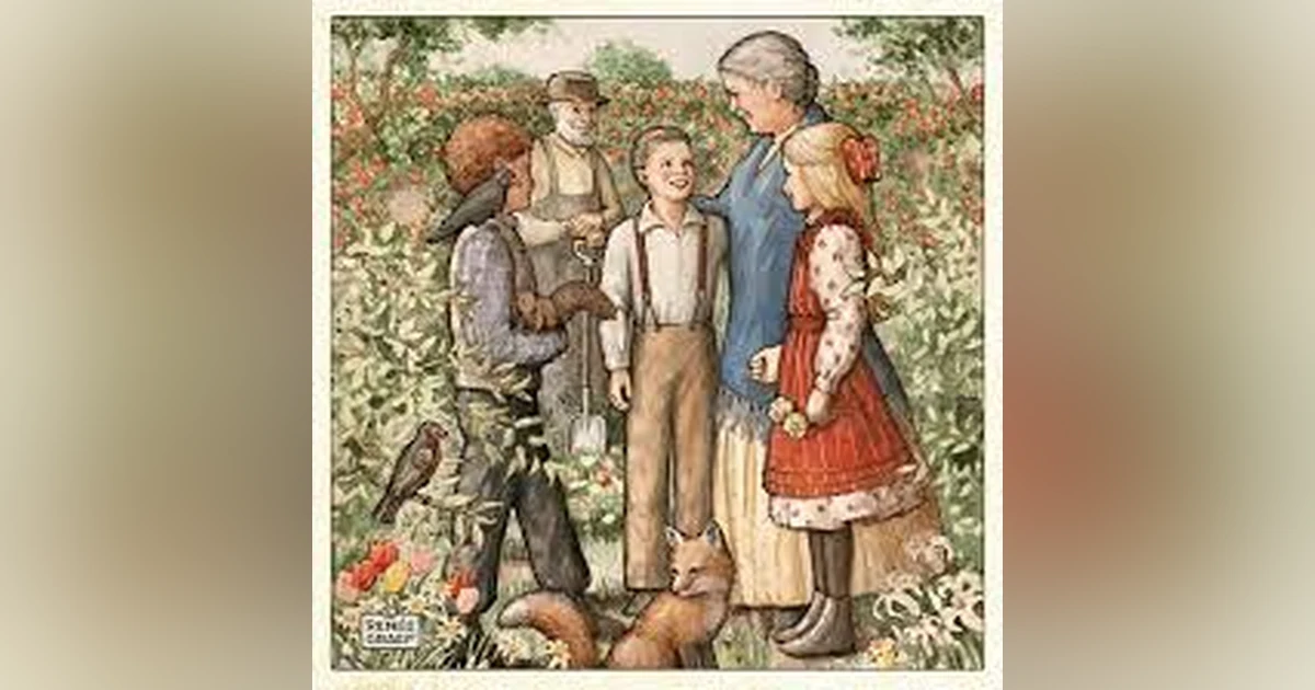 THE SECRET GARDEN (CHAPS 25-26)  by FRANCES HODGSON BURNETT