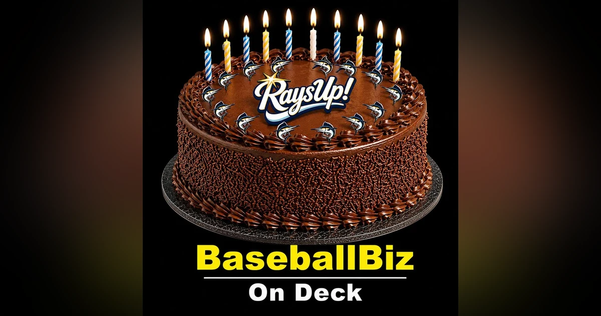 Celebrating the Tampa Bay Rays at a Birthday party + the Women's National Tournament