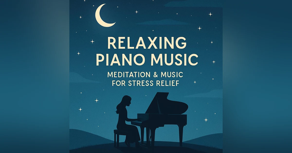 Relaxing Piano Music Meditation or Music for Stress Relief 🌙