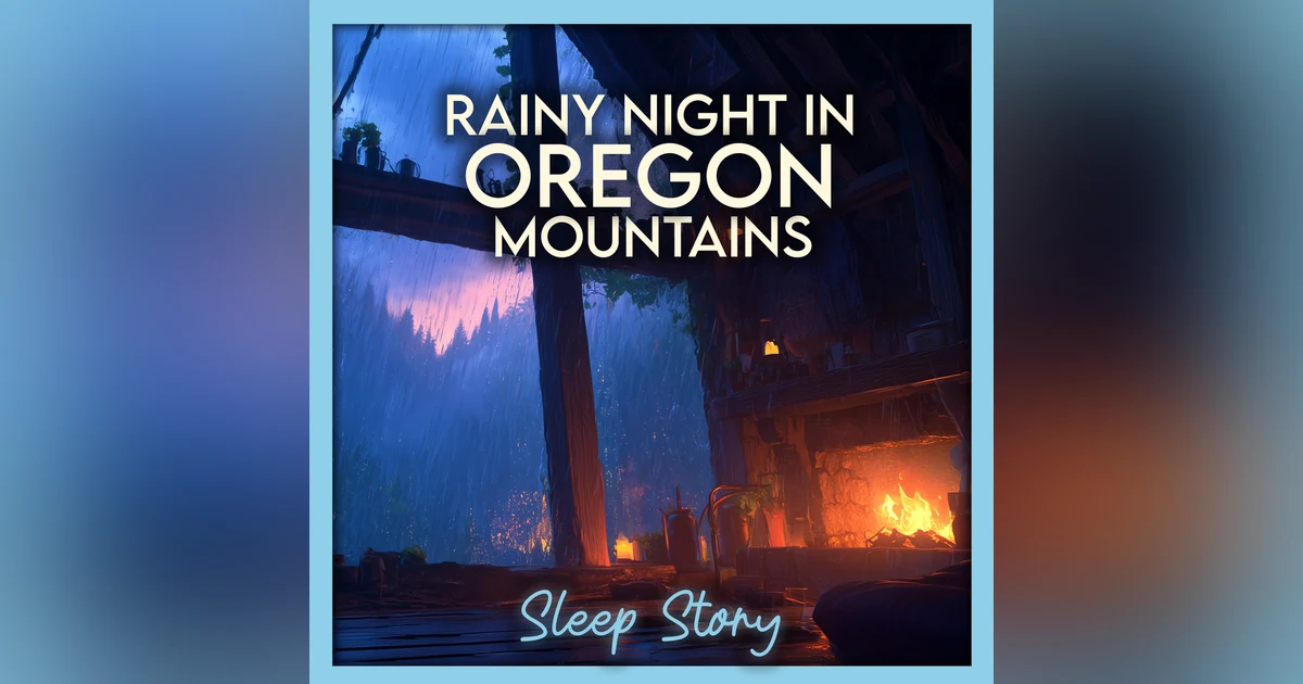 Rainy Night in Oregon Mountains: A Quiet Sleep Story