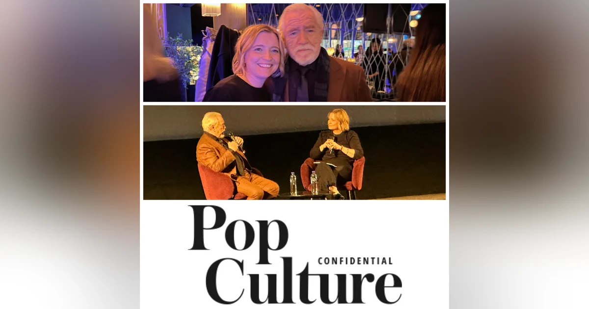 342: Special episode! A conversation with Brian Cox recorded live on stage. (Succession, HBO Max)