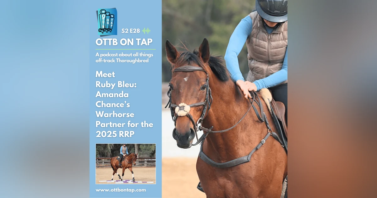 S2 E28: Meet Ruby Bleu: Amanda Chance’s Warhorse Partner for the 2025 RRP