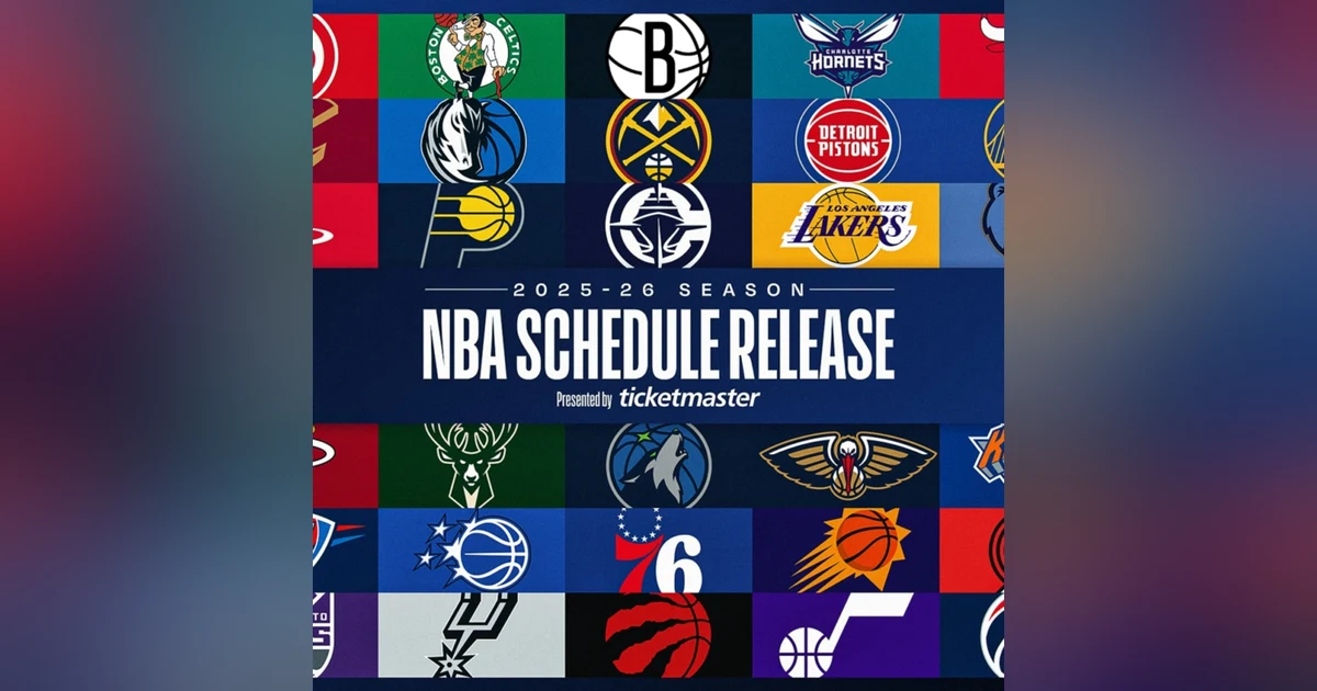 2025-26 NBA Schedule: Opening Week, Christmas, MLK Day and More