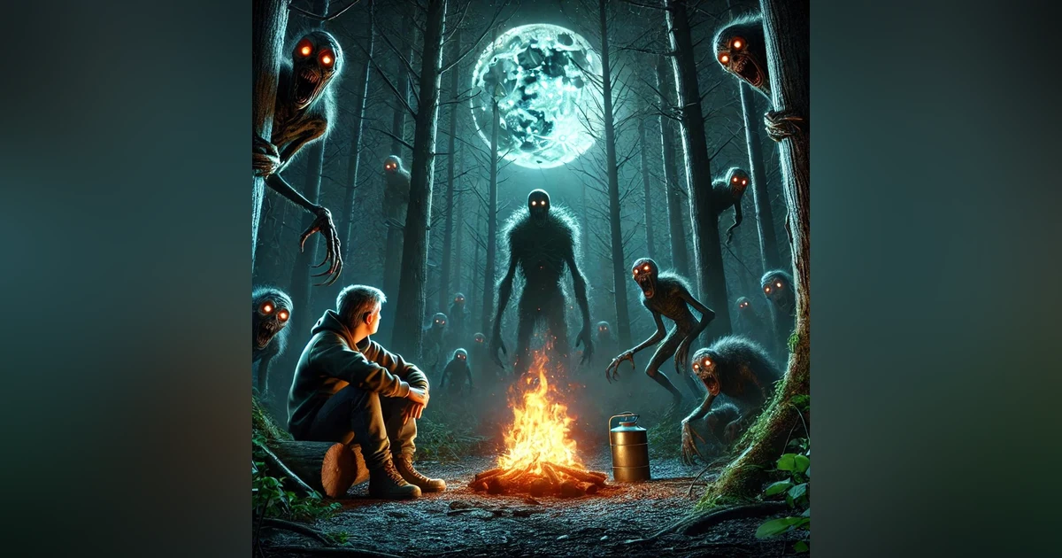 Camping Alone Can Be Terrifying, Especially When Something’s Hunting You!