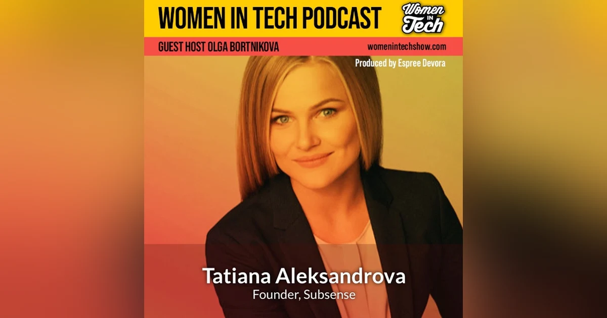 Tatiana Aleksandrova: Brain Computing Interface Technology: Women In Tech California