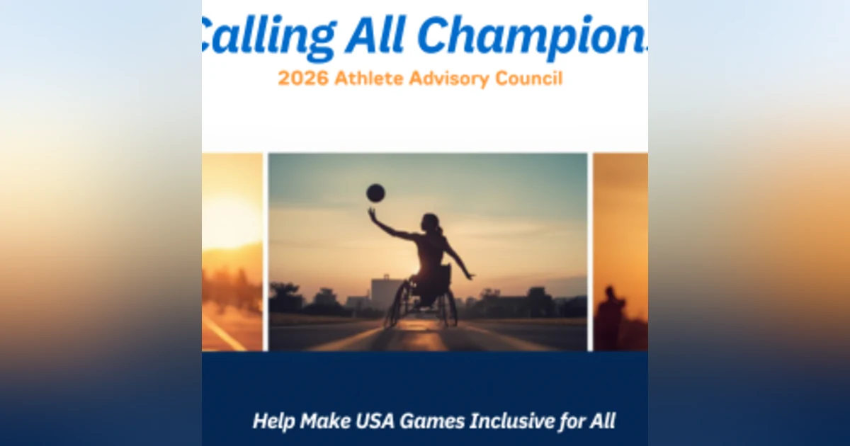 Athletes Helping To Make The 2026 Special Olympics USA Games Inclusive For All