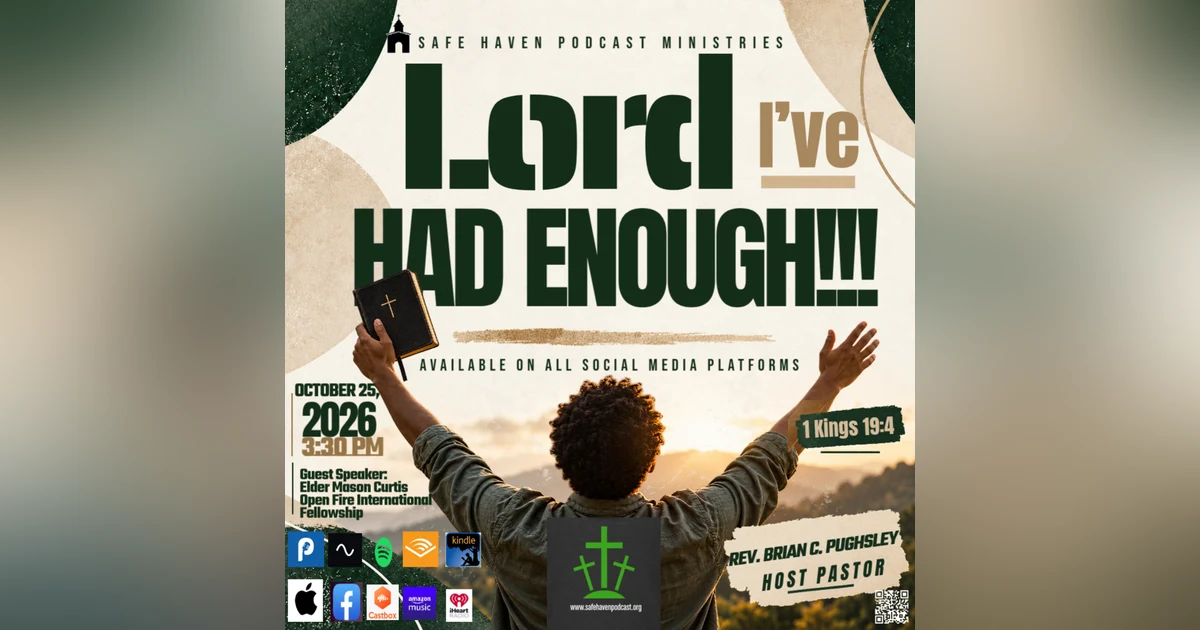 Lord I’ve Had Enough!!!