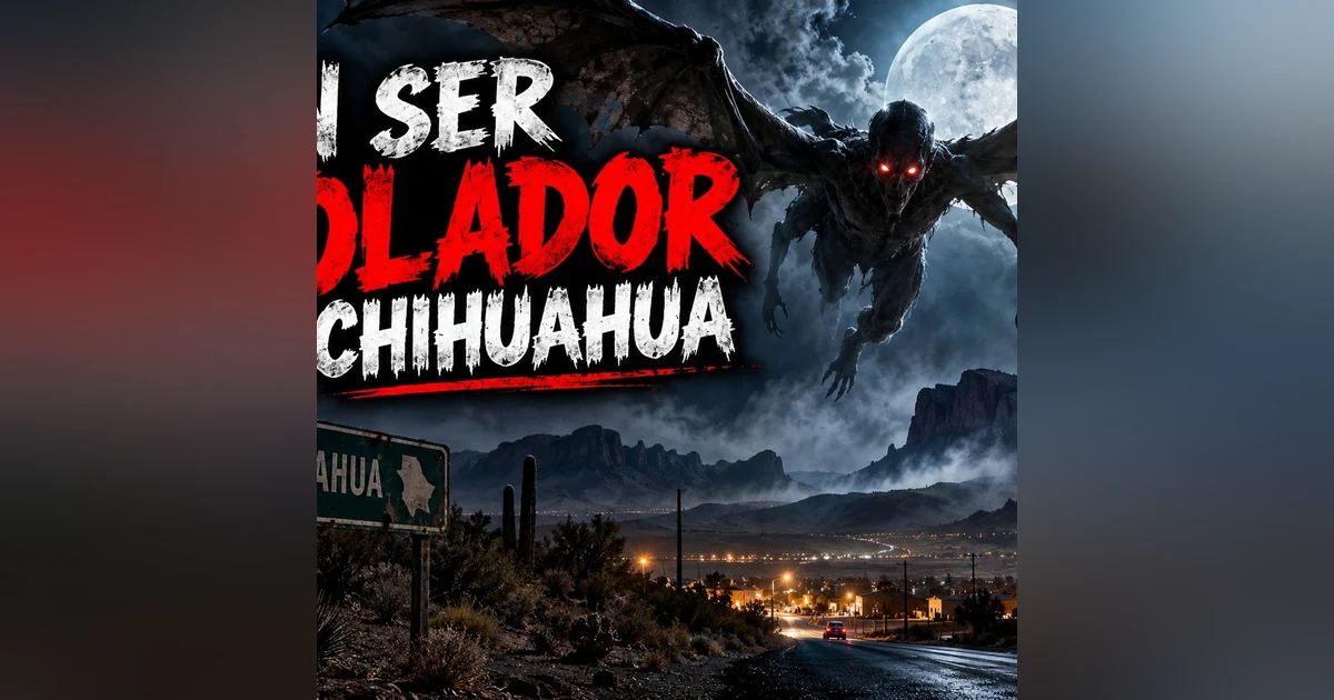Historias de Miedo Octubre 19 de 2026 UN SER VOLADOR EN CHIHUAHUA