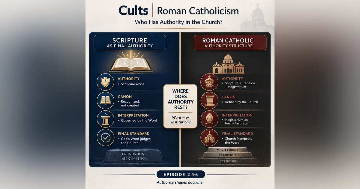 Cults | Roman Catholicism: Who Has Authority in the Church?