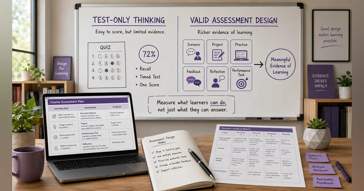 image for Assessments Must Be More Than Tests: Rethinking Validity in Instructional Design