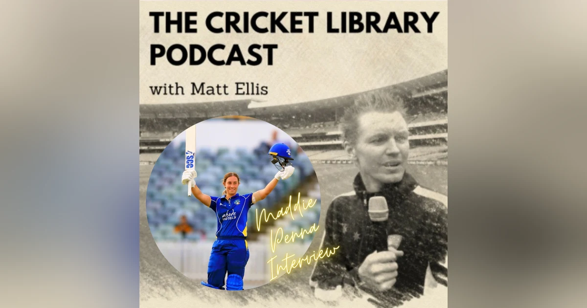 Maddie Penna - Special Guest on the Cricket Library Podcast