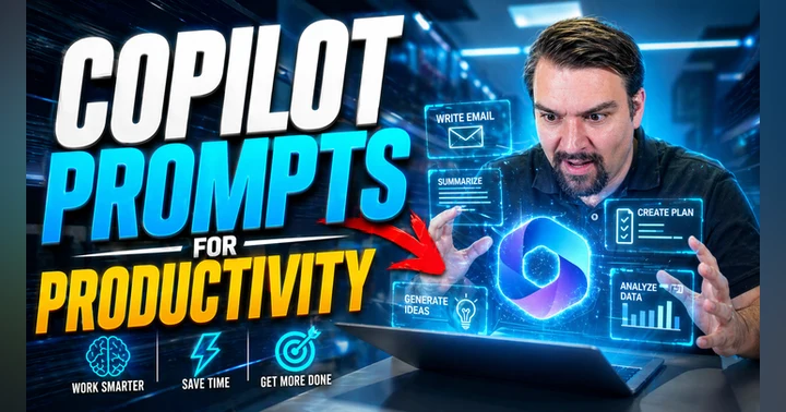 image for Copilot Prompts for Productivity: The Complete Guide