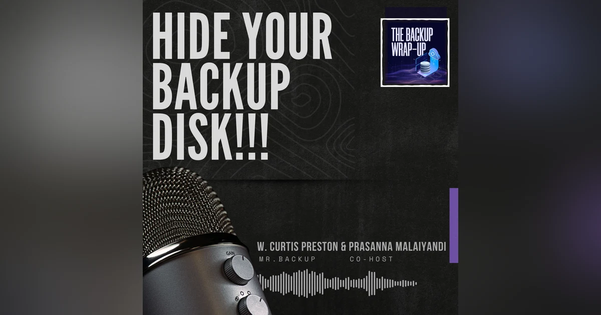 Hide Your Backup Disk from Ransomware
