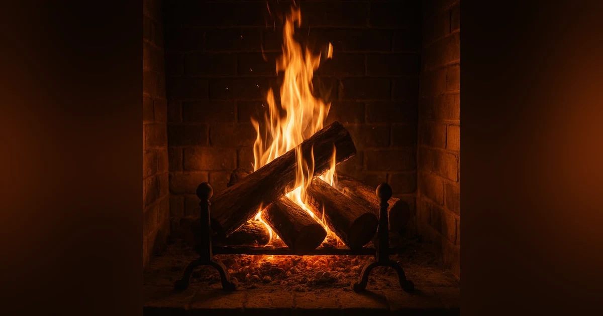🔥 Fireplace Evenings of Calm: Burning Logs, Crackling Sounds, and the Serenity of Pure Relaxation
