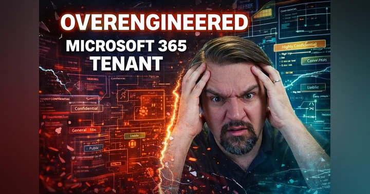 image for How to Stop Overengineering Your Microsoft 365 Tenant (And Build What Actually Works)
