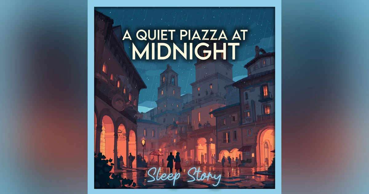 Moonlight Over a Rainy Italian Village | Cozy Sleep Story for Adults, Calming Bedtime Story, Gentle Rain, ASMR Storytelling & Deep Sleep Relaxation