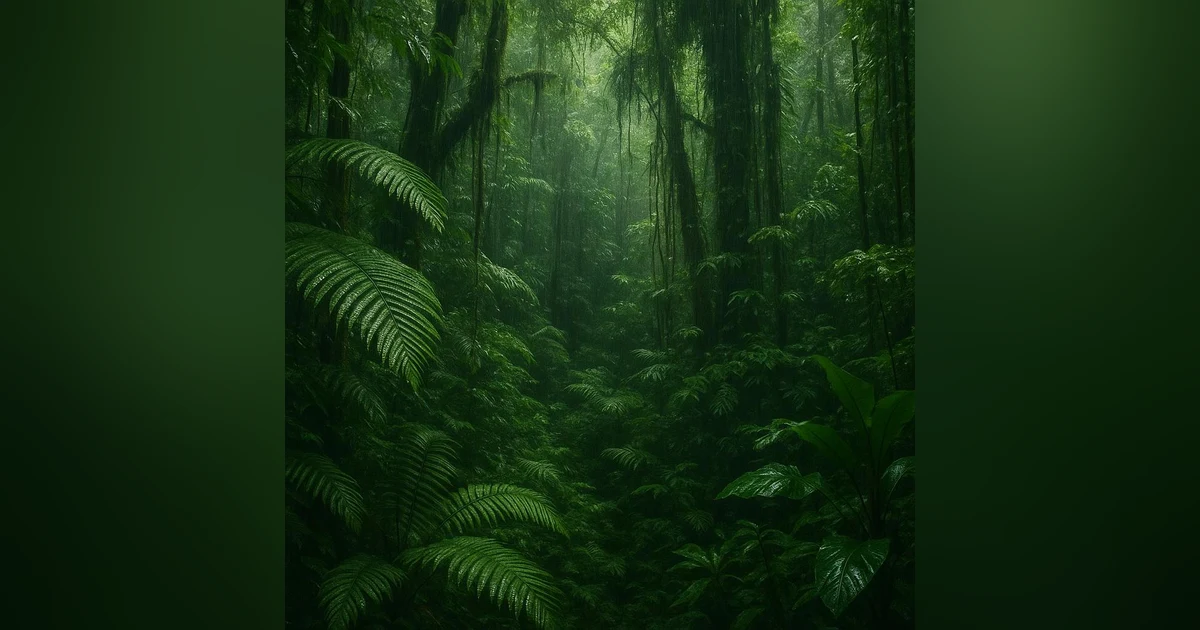 Rainforest Ambience | Jungle Sounds for Deep Relaxation & Sleep