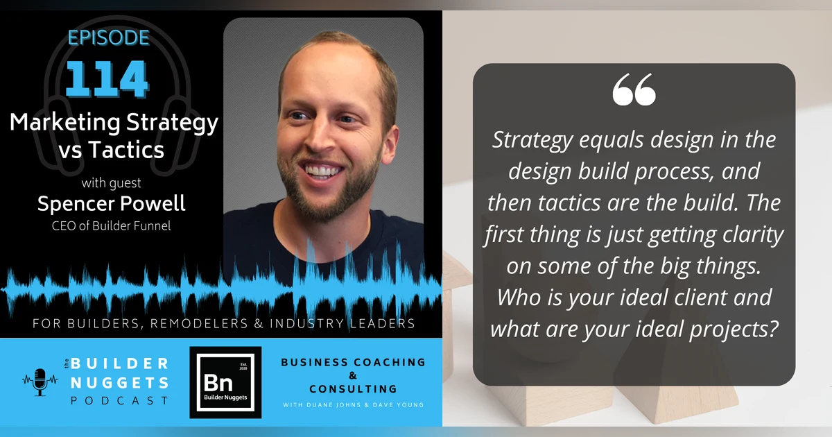 Ep 114: Marketing Strategy vs Tactics