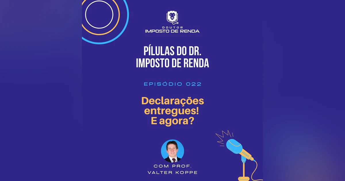 PDIR #022 – Declarações entregues! E agora?
