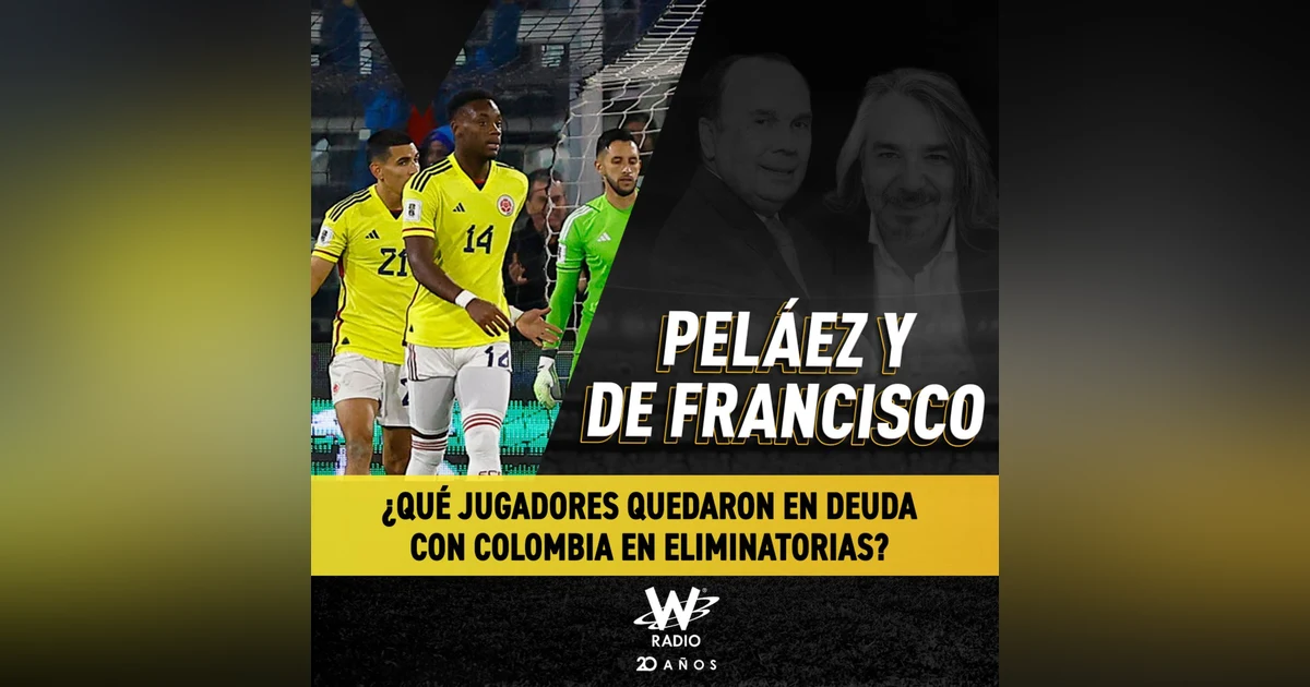 ¿Qué jugadores quedaron en deuda con Colombia en las Eliminatorias?