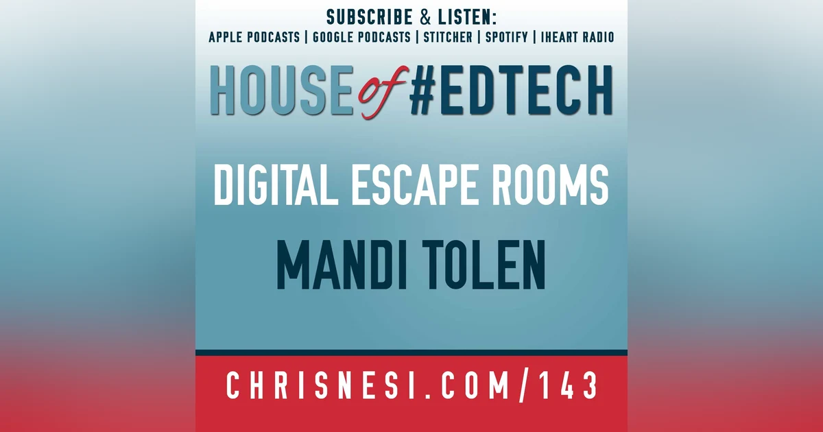 Digital Escape Rooms with Mandi Tolen - HoET143