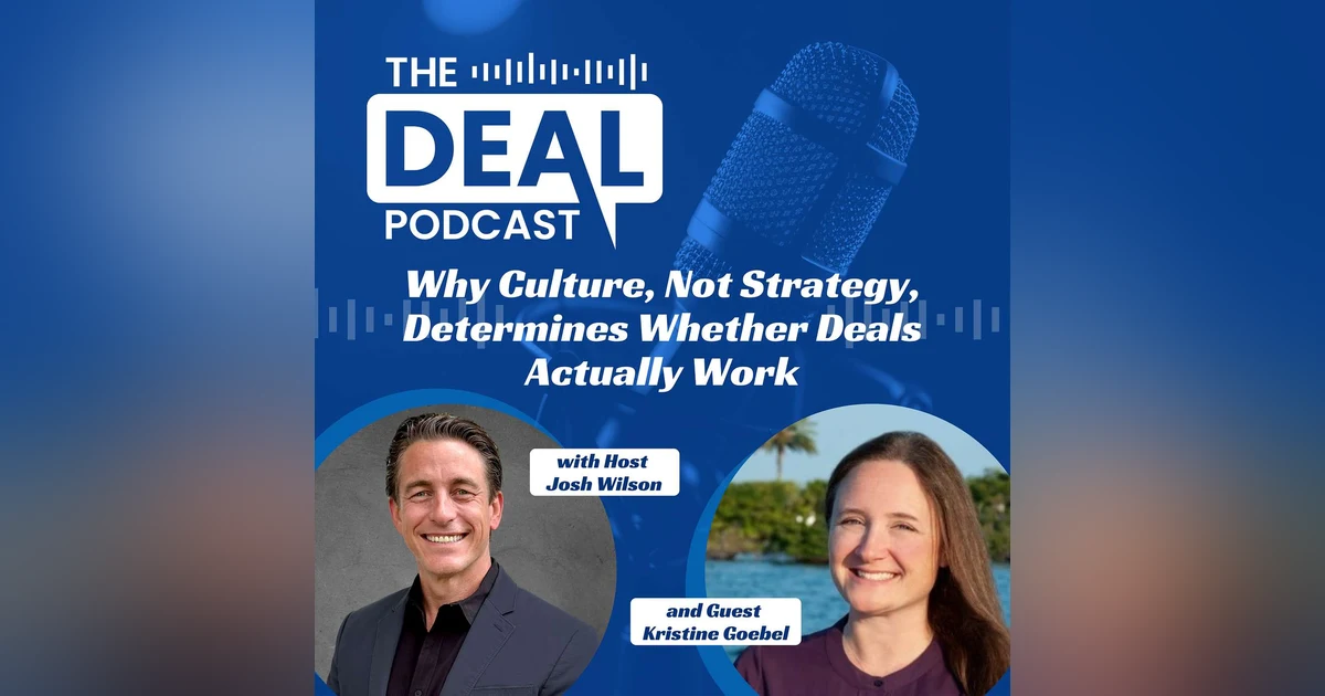Why Culture, Not Strategy, Determines Whether Deals Actually Work