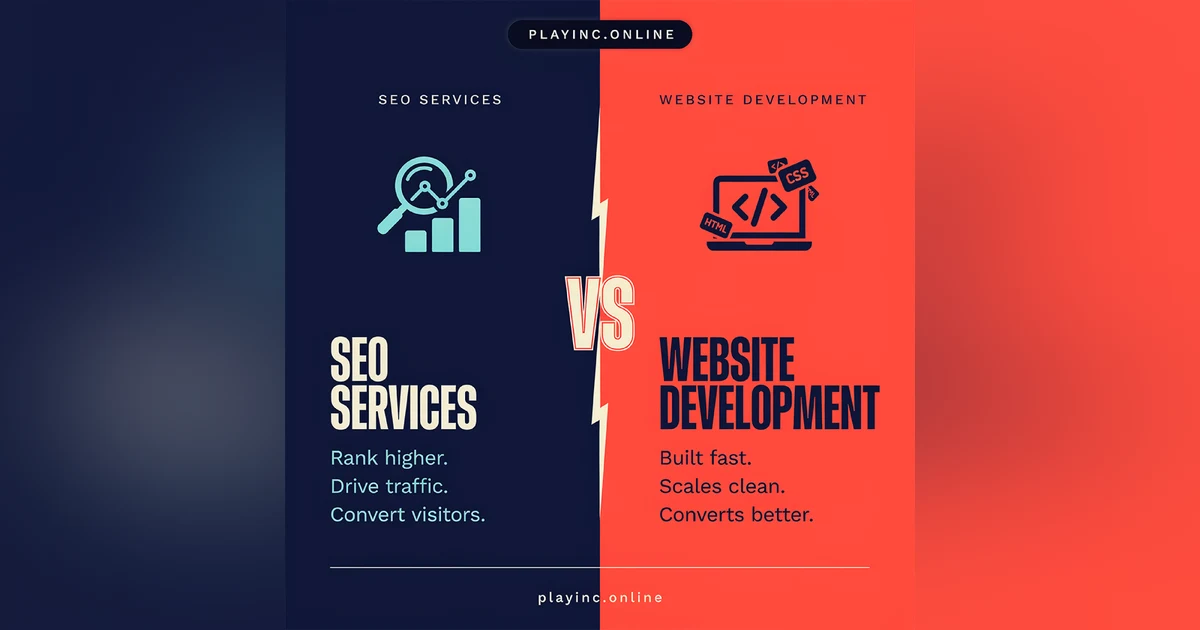 Website SEO Services vs Website Development Services