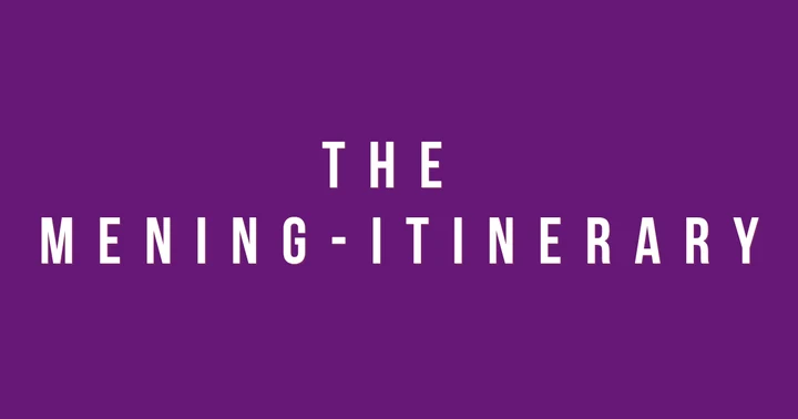 image for The Mening-Itinerary: Taking Ask2BSure Even Further