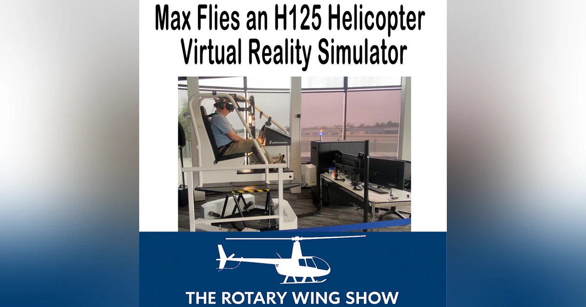 Helicopter VR Simulator: Loft Dynamics H125