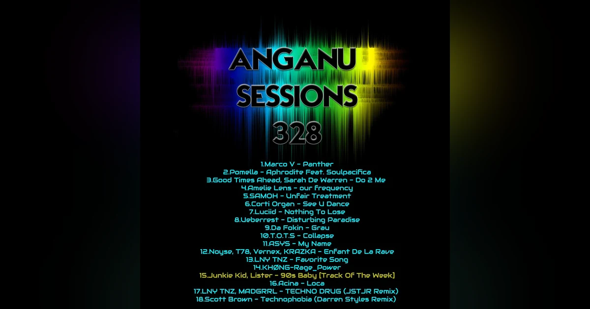 ANGANU SESSISONS #328 - Track Of The Week: Junkie Kid, Lister - 90s Baby