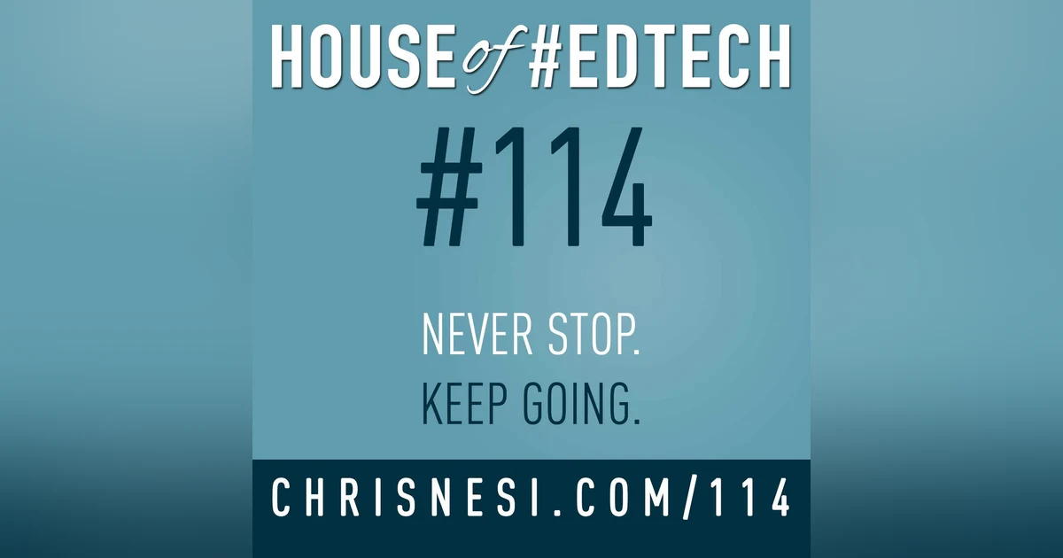 Never Stop. Keep Going. - HoET114
