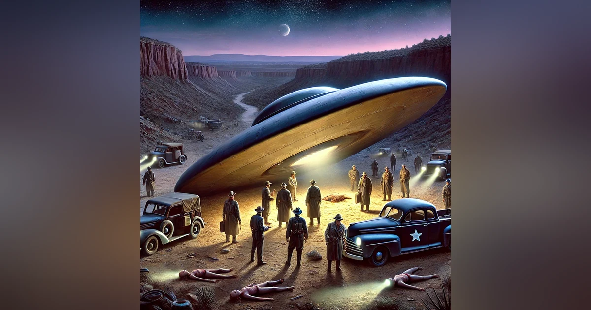 The Aztec, New Mexico, UFO Crash (1948) - The Shadow Frequency