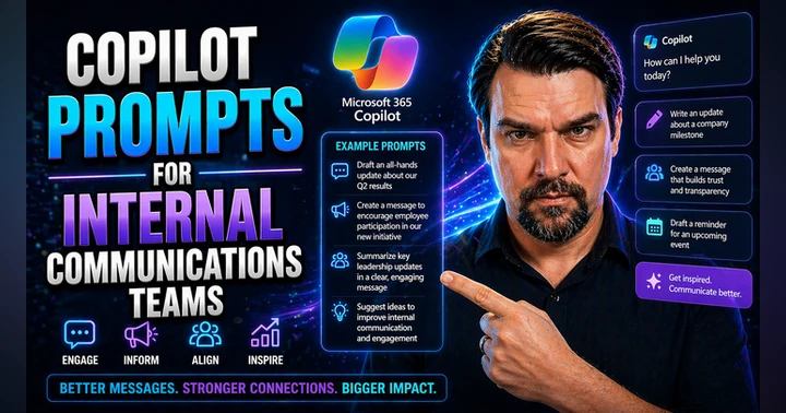 image for Copilot Prompts for Internal Communications